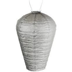 Indoor/Outdoor XL Balloon Lantern - Light Taupe