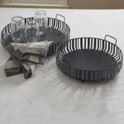 Urban Blacksmith Round Trays