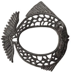 Fancy Cut Fish Mirror