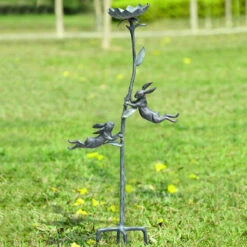 Rowdy Rabbit Bird Feeder Stake
