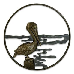 Pelican Garden Wall Art