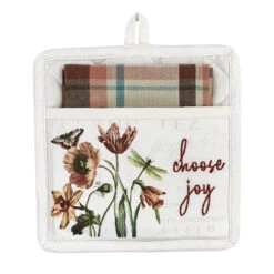Antiquarian Blooms Potholder Set