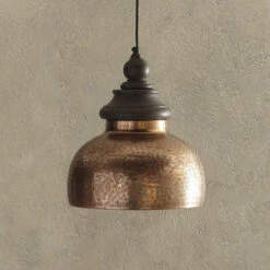 Copper Pendant Light
