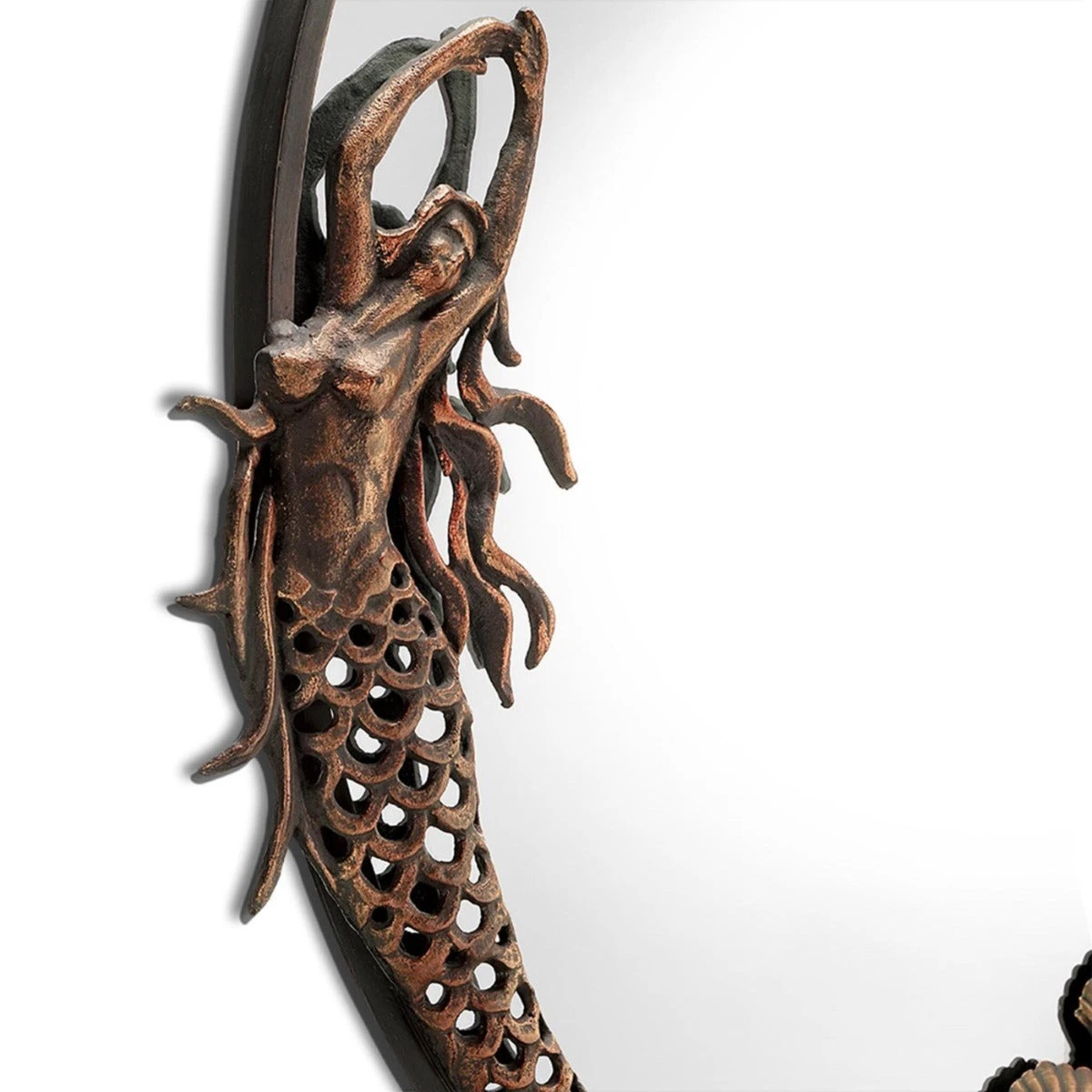 Mermaid Oval Wall Mirror 2 Mermaid Oval Wall Mirror - Image 2