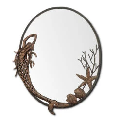 Mermaid Oval Wall Mirror