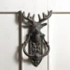 Majestic Stag Iron Doorknocker