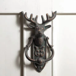 Majestic Stag Iron Doorknocker