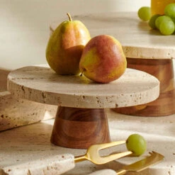 Travertine Pedestal Riser