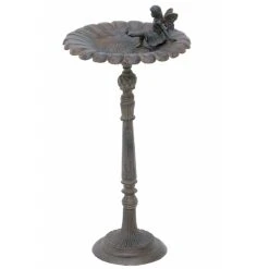 Sunflower & Fairy Bird Bath