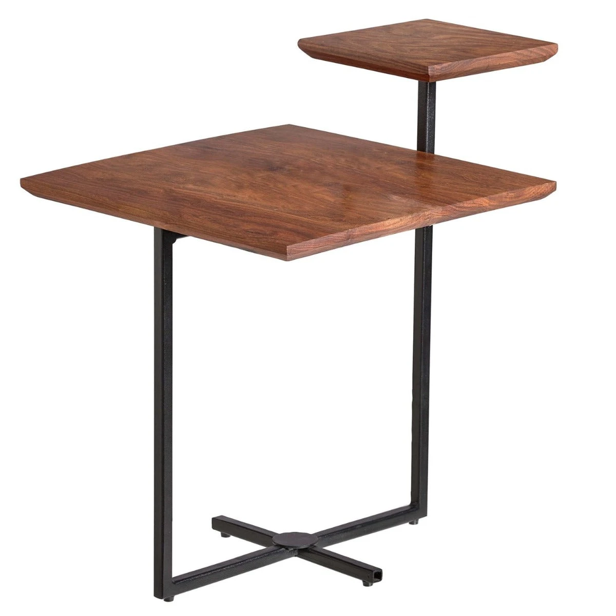 Acacia Two Tier Side Table 3 Acacia Two Tier Side Table - Image 3