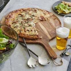 Acacia Round Serving Board