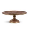 Mango & Metal Cake Stand