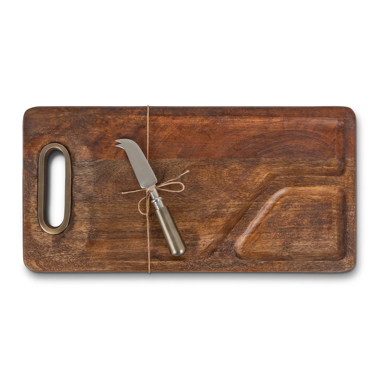 Mango & Metal Charcuterie Board 2 Mango & Metal Charcuterie Board - Image 2