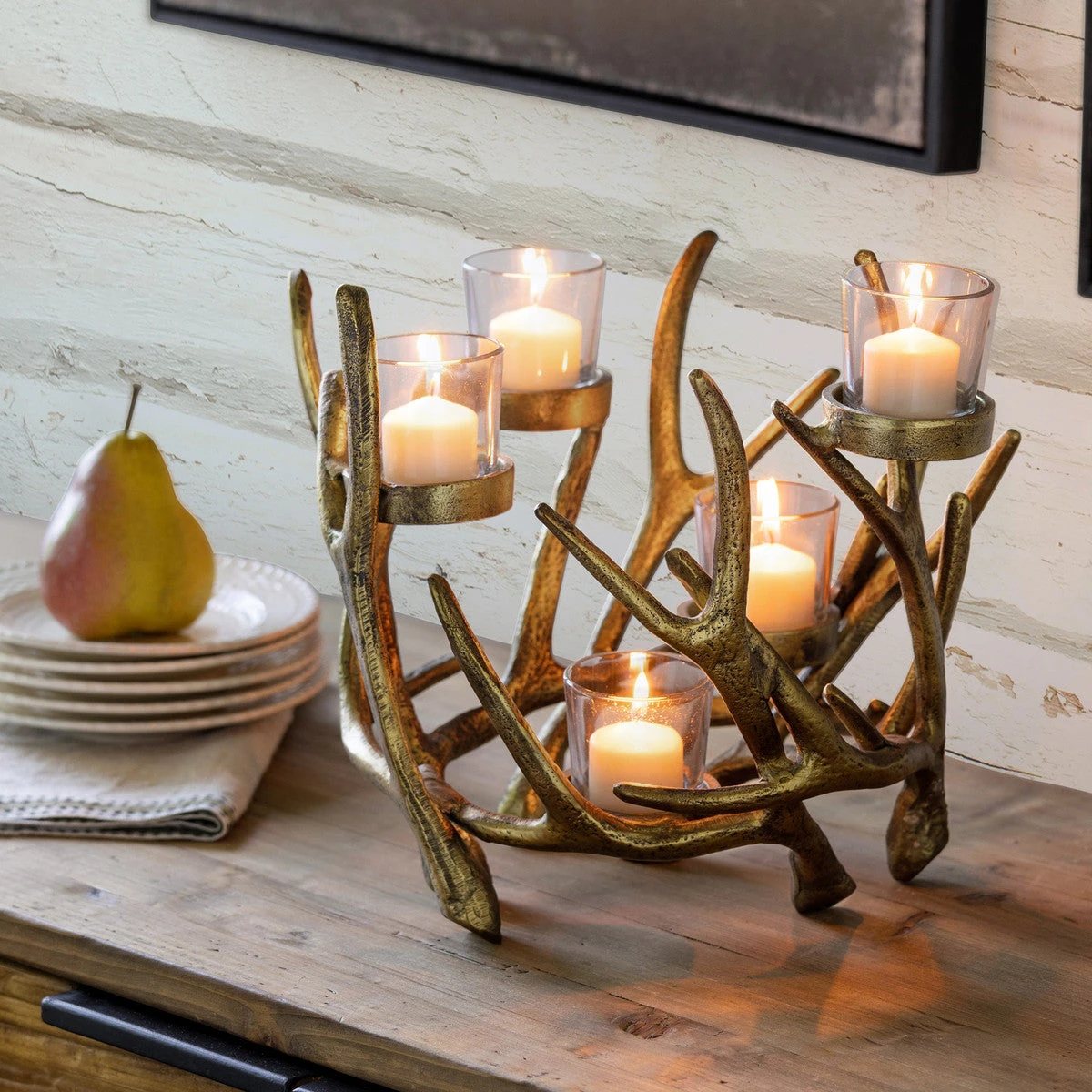 Antler Centerpiece - Large 1 Antler Centerpiece - Large