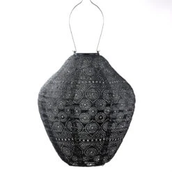 Indoor/Outdoor Jar Spectare Lantern - Dark Grey