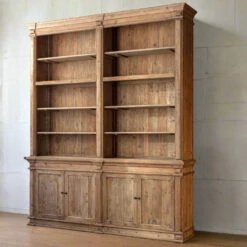 Eldermere Pine Library -Iron Accents Shop PHDEFT240032 2