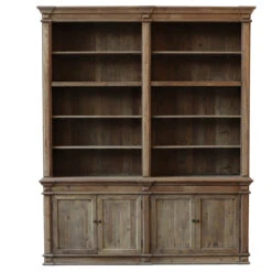 Eldermere Pine Library -Iron Accents Shop PHDEFT240032 3