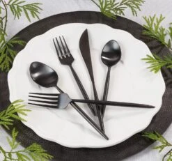 Onyx Matte Black Flatware