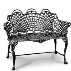 Basketweave Triple Settee