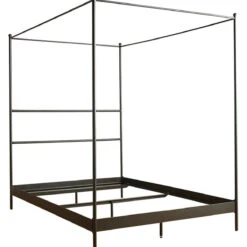 Elowen Canopy Bed 8 Elowen Canopy Bed -Iron Accents Shop corinth frame 01372.1716478914