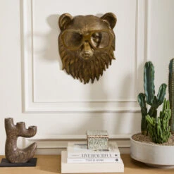 Beatrice Bear Wall Sculpture