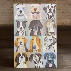 Emotional Dogs Oil Painting