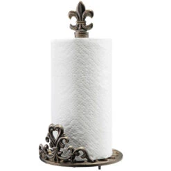 Fleur De Lis Paper Towel Holder