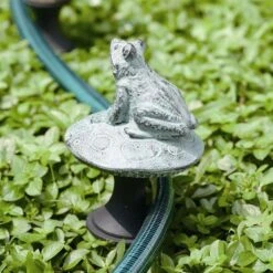 Frog On Mushroom Hose Guard