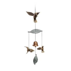 Hummingbird Trio Wind Bell