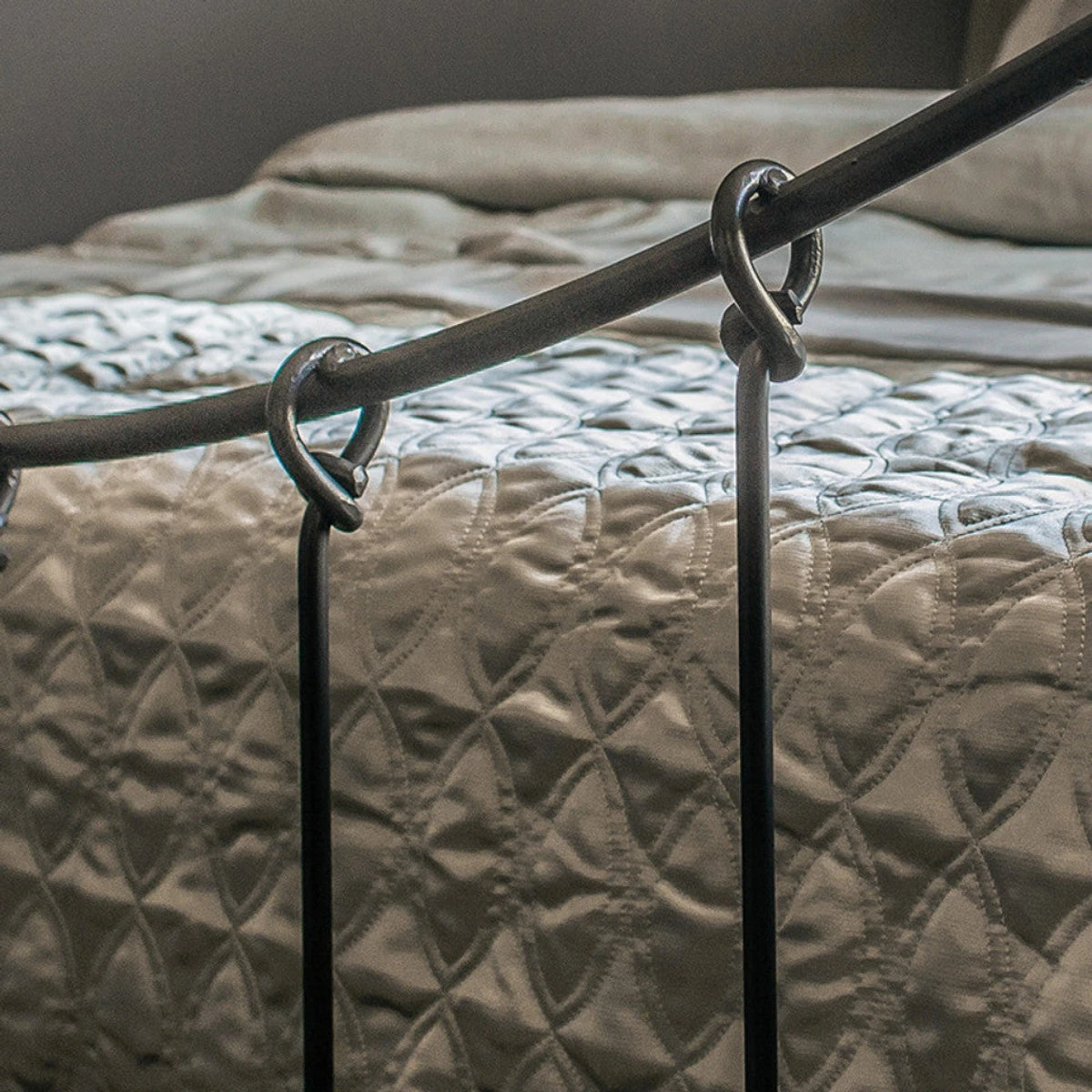 Ashmere Wrought Iron Bed 4 Ashmere Wrought Iron Bed - Image 4