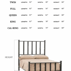Artisan Wrought Iron Bed 7 Artisan Wrought Iron Bed -Iron Accents Shop marshall bed measurements website