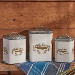Lakeside Retreat Canisters