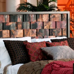 Copperweave Iron Bed -Iron Accents Shop rushton westfork bed over 54297.1716480598