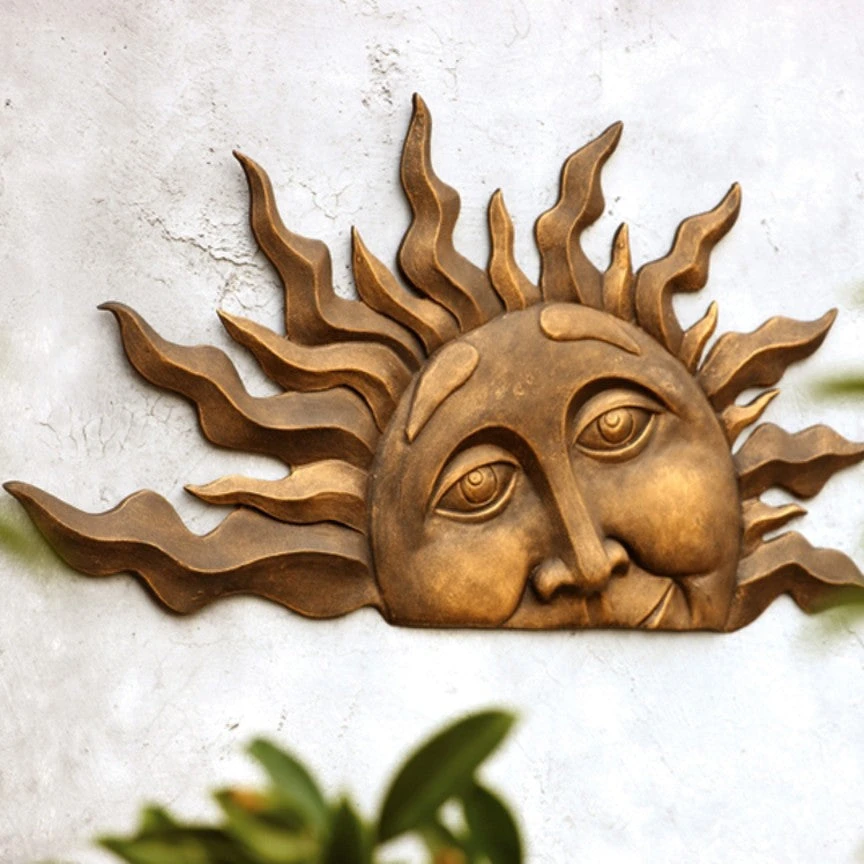 Sun Rays Wall Plaque 1 Sun Rays Wall Plaque