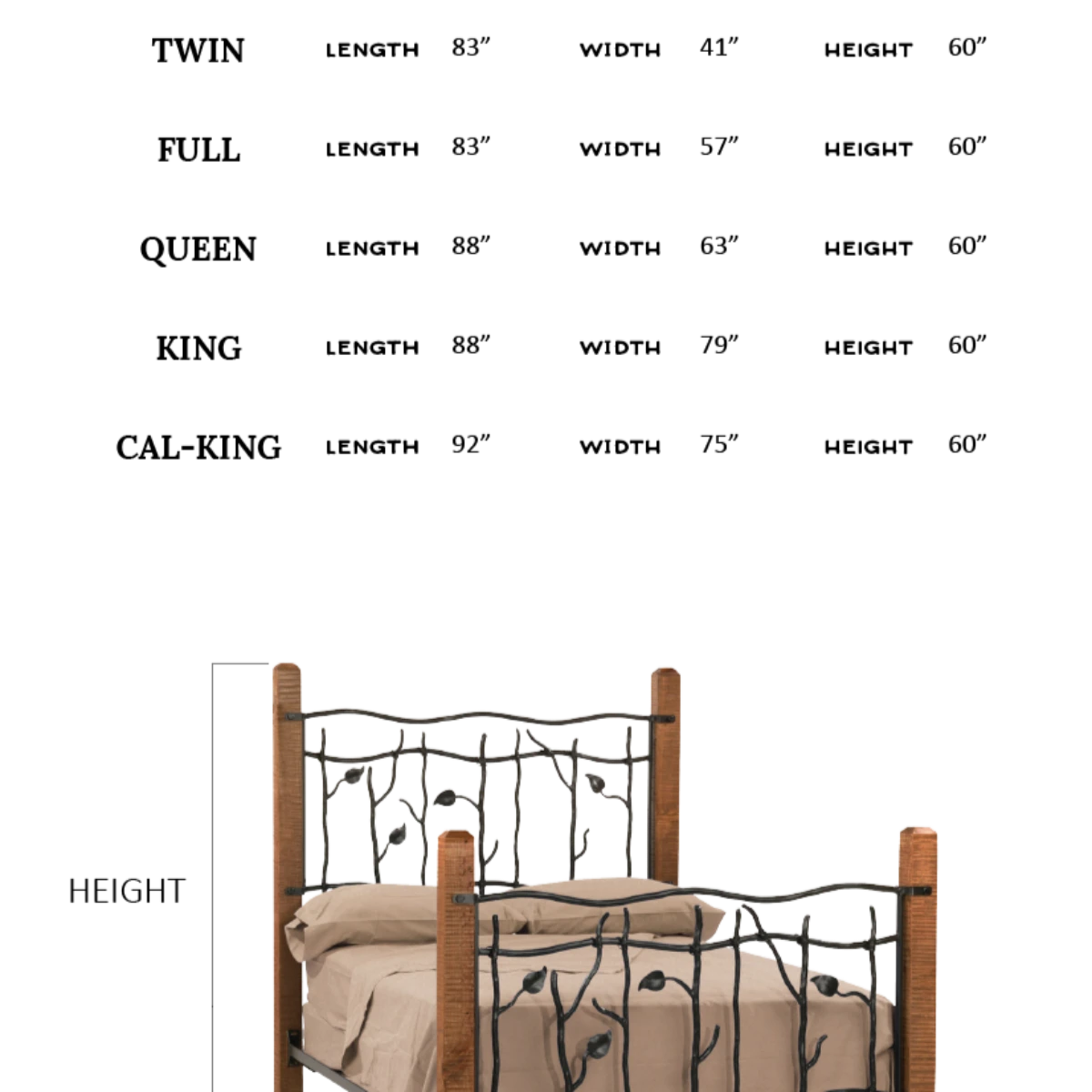 Briarhearth Iron & Wood Bed 3 Briarhearth Iron & Wood Bed - Image 3