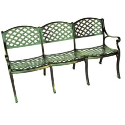 Crossweave Triple Settee