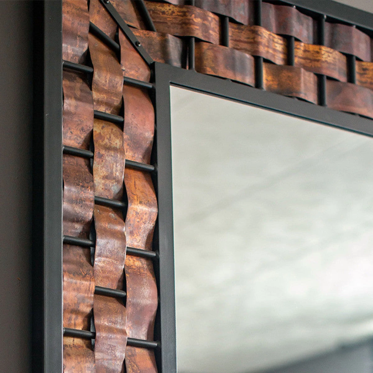 Copperweave Wall Mirror 3 Copperweave Wall Mirror - Image 3